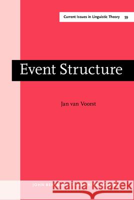 Event Structure Jan Va 9789027235534 John Benjamins Publishing Co