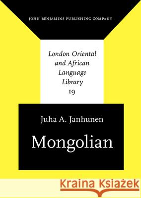 Mongolian  Janhunen, Juha A. 9789027238207 London Oriental and African Language Library