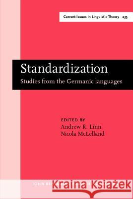 Standardization Andrew R. Linn 9789027247476