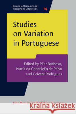 Studies on Variation in Portuguese   9789027258137 Issues in Hispanic and Lusophone Linguistics