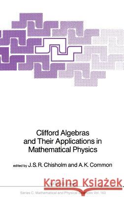 Clifford Algebras and Their Applications in Mathematical Physics J. S. R. Chisholm A. K. Common 9789027723086 Springer