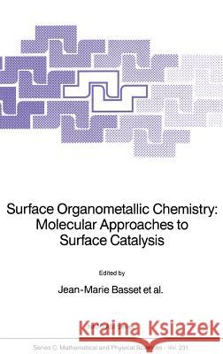 Surface Organometallic Chemistry: Molecular Approaches to Surface Catalysis Jean-Marie Basset Bruce C. Gates Jean-Pierre Candy 9789027727244 Springer