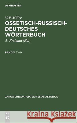 T - H Freiman, A. 9789027920157