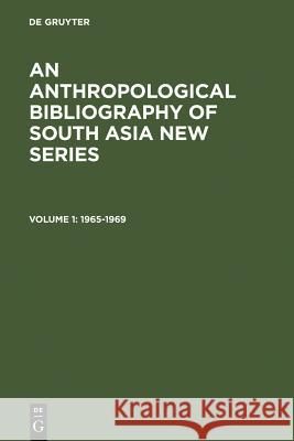 1965-1969 Helen A. Kanitkar 9789027977410 de Gruyter Mouton