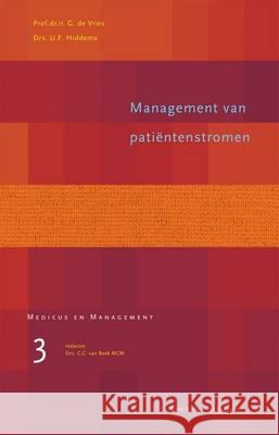 Management van patiëntenstromen U.F. Hiddema, C.C. van Beek 9789031334490 Bohn Stafleu van Loghum