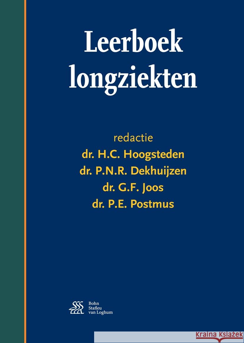 Leerboek Longziekten H. C. Hoogsteden P. N. R. Dekhuijzen G. F. Joos 9789036814720 Bohn Stafleu Van Loghum
