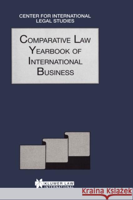 Comparative Law Yearbook of International Business 1995 Campbell, Dennis 9789041108807
