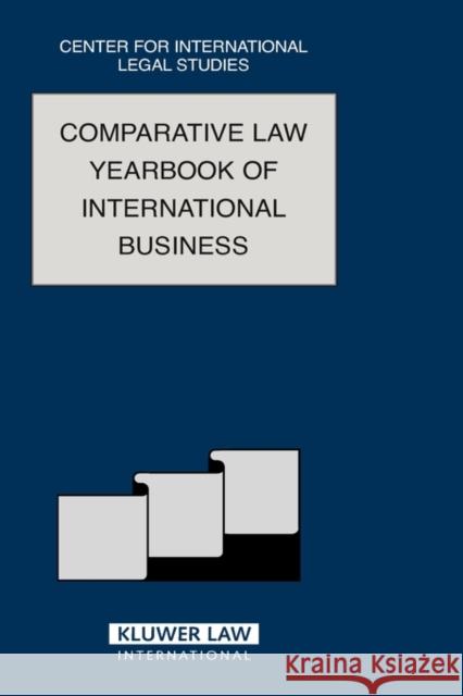 Comparative Law Yearbook of International Business Campbell, Dennis 9789041125699
