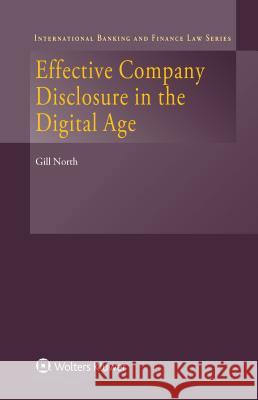 Effective Company Disclosure in the Digital Age North 9789041138156