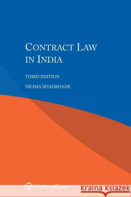 Contract Law in India Nilima Bhadbhade 9789041168528 Kluwer Law International