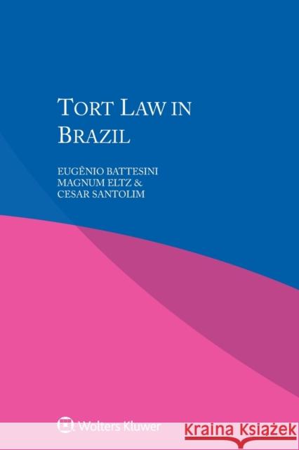 Tort Law in Brazil Battesini                                Eltz                                     Santolim 9789041169327 Kluwer Law International