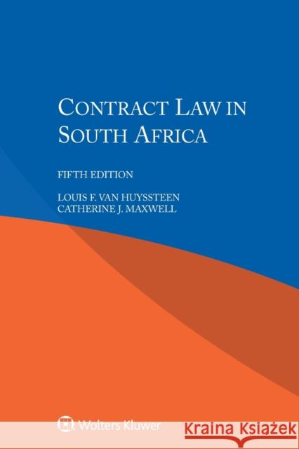 Contract Law in South Africa Louis F. Va Catherine J. Maxwell 9789041189059