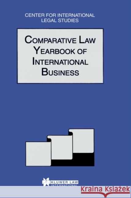 The Comparative Law Yearbook of International Business Dennis Campbell Susan Meek 9789041199034