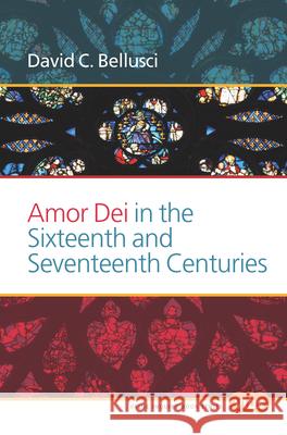 Amor Dei in the Sixteenth and Seventeenth Centuries David C. Bellusci 9789042036864 Rodopi