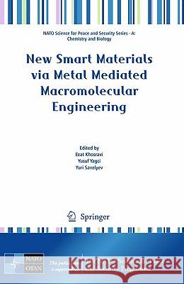 New Smart Materials Via Metal Mediated Macromolecular Engineering Khosravi, Ezat 9789048132775 Springer