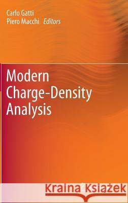 Modern Charge-Density Analysis Carlo Gatti 9789048138357