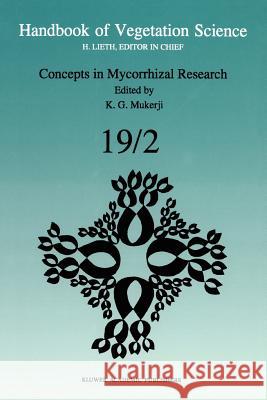 Concepts in Mycorrhizal Research K. G. Mukerji 9789048146604 Not Avail