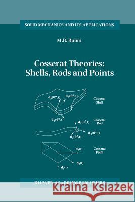 Cosserat Theories: Shells, Rods and Points M.B. Rubin 9789048155316