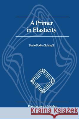 A Primer in Elasticity P. Podio-Guidugli 9789048155927