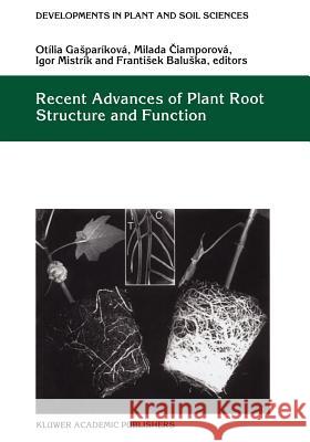 Recent Advances of Plant Root Structure and Function: Proceedings of the 5th International Symposium on Structure and Function of Roots Gasparíková, Otília 9789048155989 Not Avail