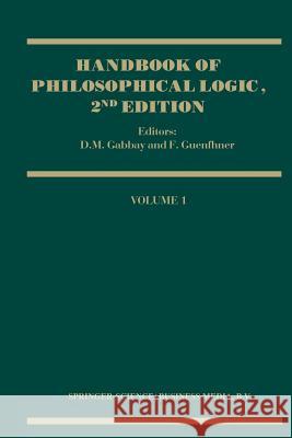 Handbook of Philosophical Logic Dov M. Gabbay F. Guenthner 9789048157174