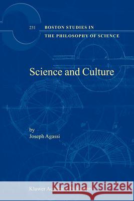 Science and Culture J. Agassi 9789048162345