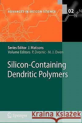 Silicon-Containing Dendritic Polymers Springer 9789048177929