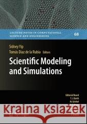Scientific Modeling and Simulations Sidney Yip Tomas Diaz Rubia 9789048181971 Springer