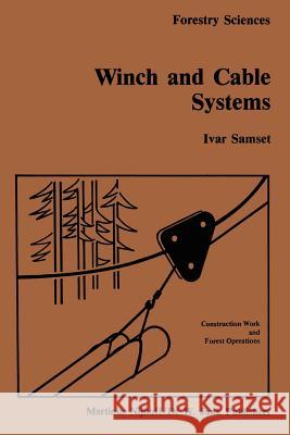 Winch and Cable Systems Samset, I. 9789048182916 Not Avail