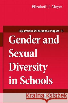 Gender and Sexual Diversity in Schools Elizabeth J. Meyer 9789048185580