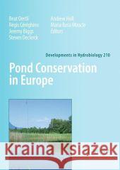 Pond Conservation in Europe  9789048190874 SPRINGER