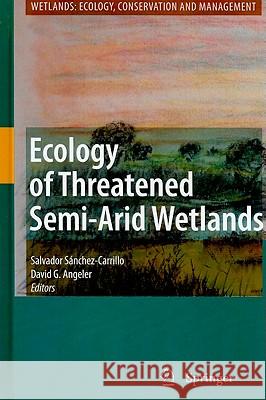 Ecology of Threatened Semi-Arid Wetlands: Long-Term Research in Las Tablas de Daimiel Sánchez-Carrillo, Salvador 9789048191802 SPRINGER