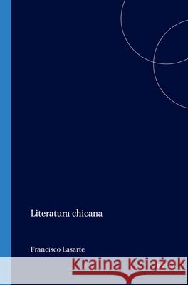 Literatura chicana  9789051838732 Brill (JL)