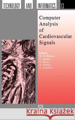 Computer Analysis of Cardiovascular Signals M. D G. Mancia G. Parati 9789051991581 IOS Press