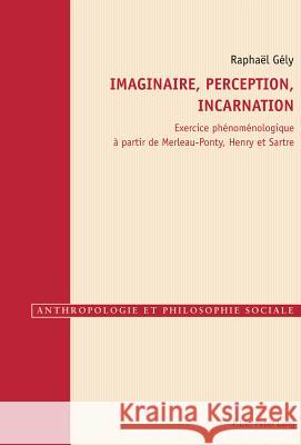 Imaginaire, Perception, Incarnation: Exercice Phénoménologique À Partir de Merleau-Ponty, Henry Et Sartre Gély, Raphaël 9789052011820