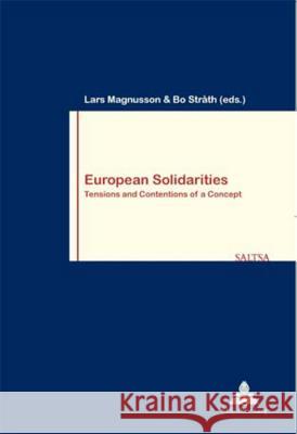 European Solidarities: Tensions and Contentions of a Concept Pochet, Philippe 9789052013633