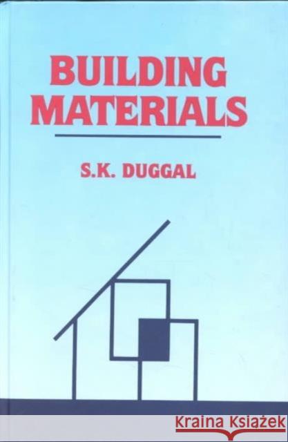 Building Materials S.K. Duggal S.K. Duggal  9789054107644 Taylor & Francis