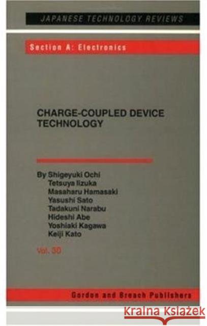 Charge-Coupled Device Technology M Hamasaki S Ochi T Narabu 9789056990015 Taylor & Francis