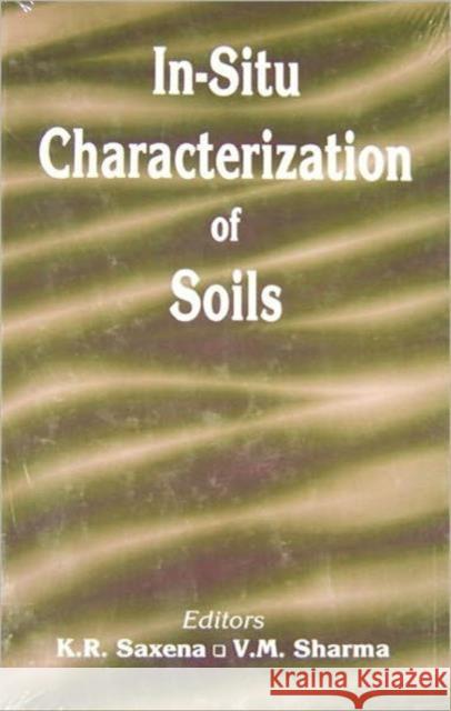 In-Situ Characterization of Soils Saxena, K. R. 9789058092441 Taylor & Francis