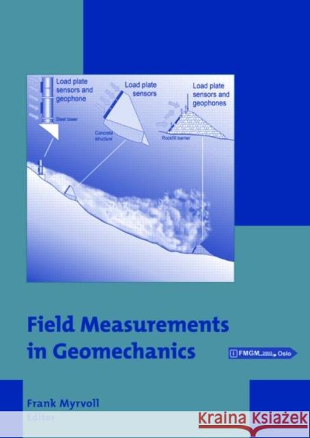 Field Measurements in Geomechanics: Proceedings of the 6th International Symposium, Oslo, Norway, 23-26 September 2003 Myrvoll, F. 9789058096029 Taylor & Francis