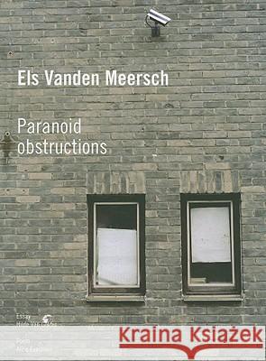 Paranoid Obstructions Els Vande 9789058674371 Leuven University Press