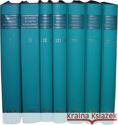 Koeman's Atlantes Neerlandici. New Edition (9 Vols.) C. Koeman 9789061942481 Brill - Hes & de Graaf