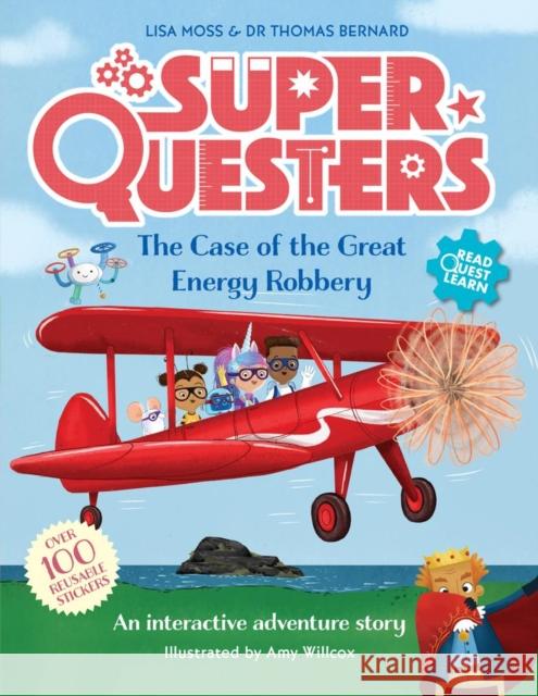 SuperQuesters: The Case of the Great Energy Robbery Lisa Moss 9789083294308