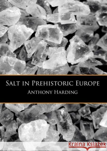 Salt in Prehistoric Europe Alan Harding 9789088902017