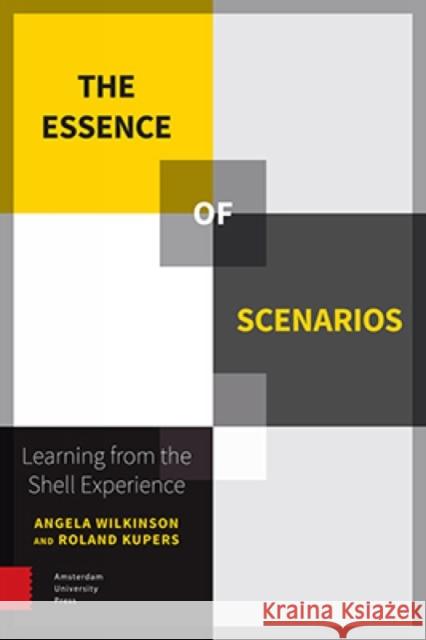The Essence of Scenarios: Learning from the Shell Experience Kupers, Roland 9789089645944