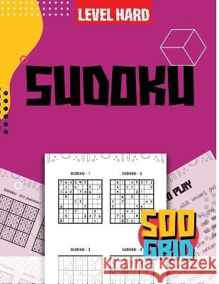 SUDOKU Book for Adults: Hard Sudoku Games for Adults, Sudoku Puzzle Books, 500 Puzzle Sudoku Laura Bidden   9789120895062 Laura Bidden