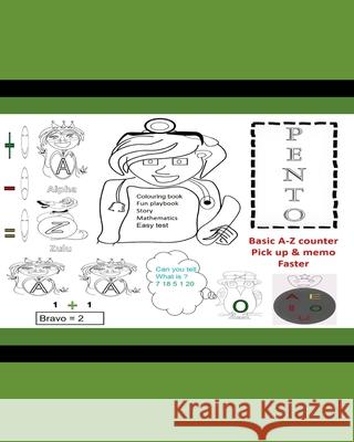 Pento: Pento colouring book Malisa Snit 9789151991252 978-91-519-9125-2