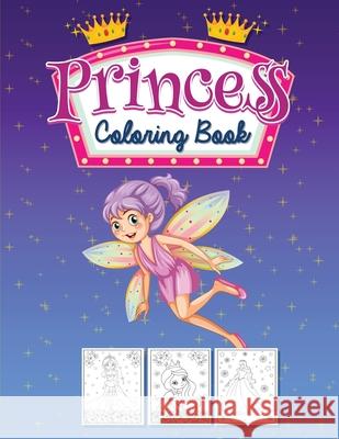 Princess Coloring Book: Activity book for little girls Norea Dahlberg 9789152703861 Norea Dahlberg