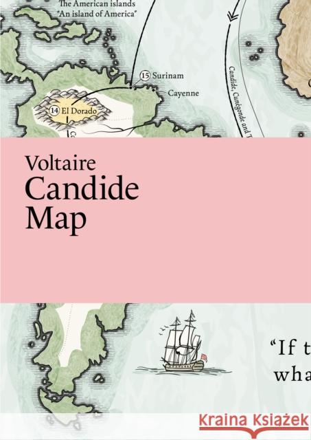 Voltaire, Candide Map Martin, Master of Fine Arts Thelander 9789152770924 Paris Grafik