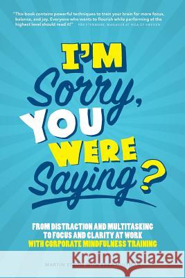 I'm Sorry, You Were Saying? Martin Strom Sara Hultman 9789163920387